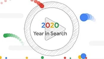 آمار سرچ کاربران گوگل در سال 2020