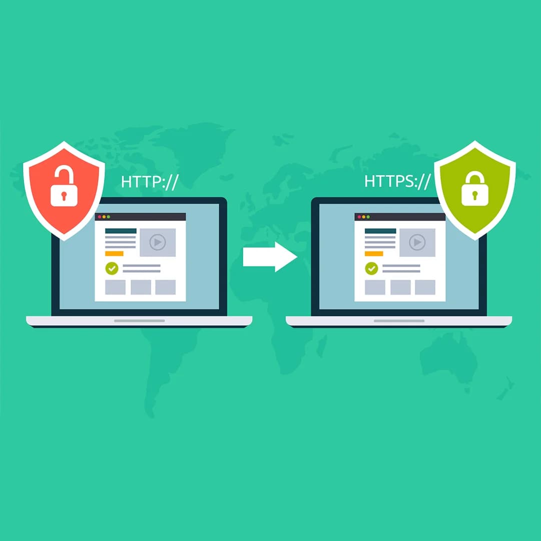 بررسی فرق بین http و https در مجلخ برتینا