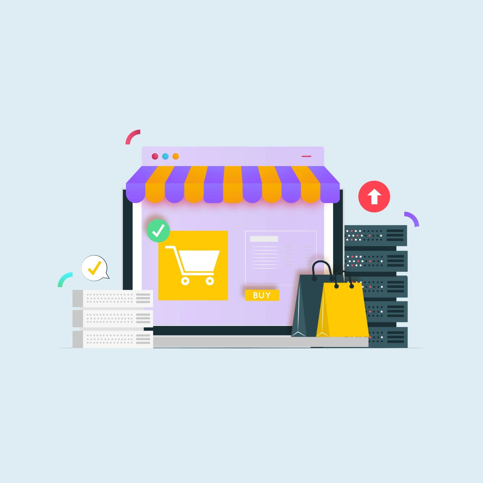 هاست فروشگاهی، فروش شما را چند برابر میکند!